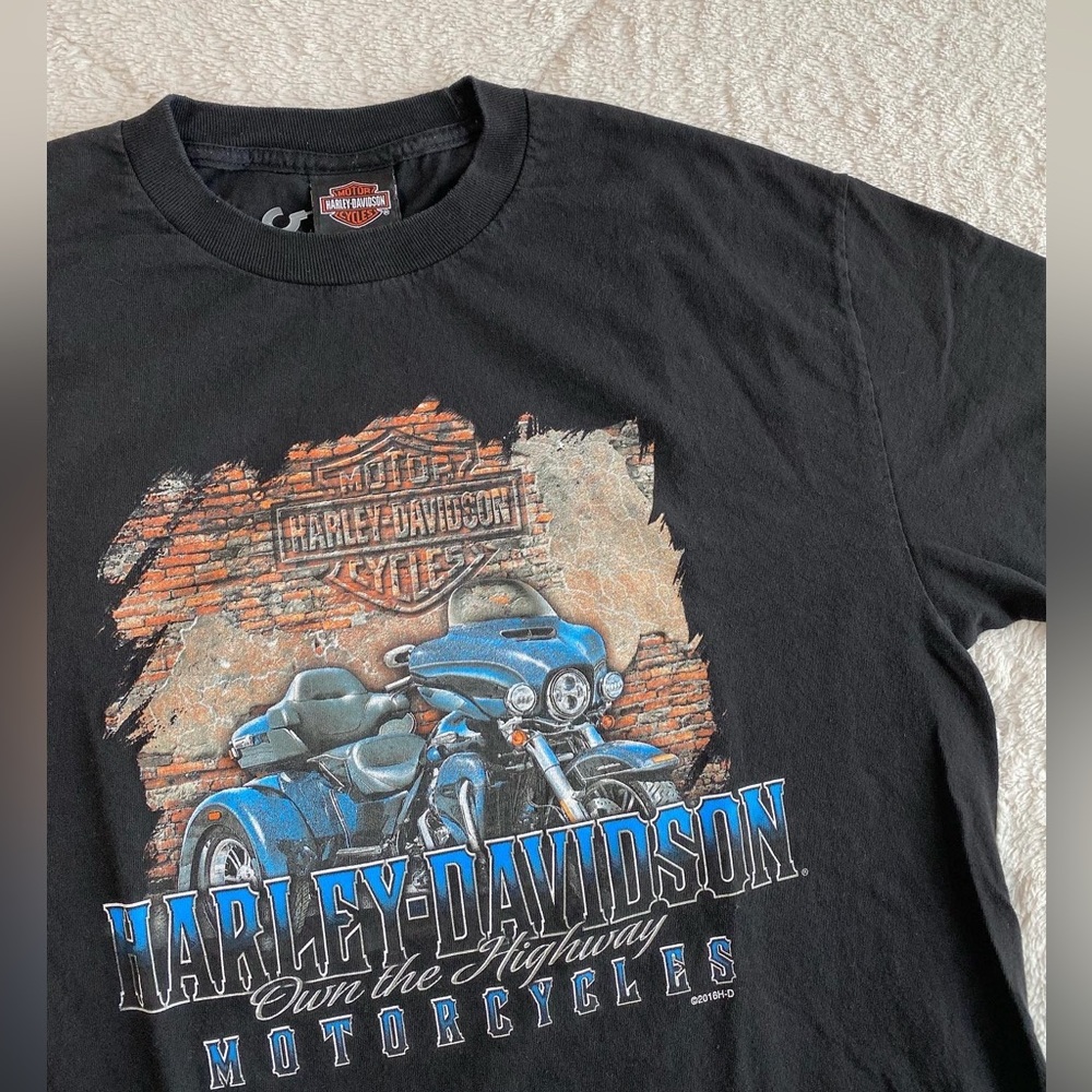 Harley Davidson Graphic Tee, perfect condition!